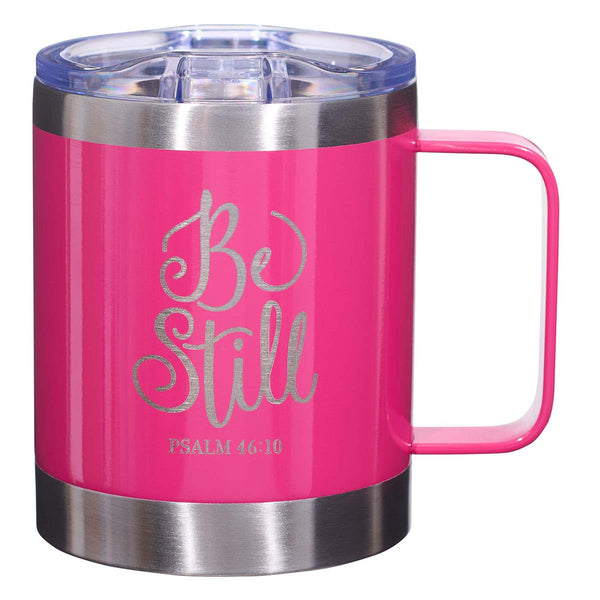 Camp Style Stainless Steel Mug - Be Still