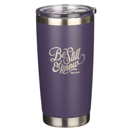 Stainless Steel Mug - Be Still & Know Psalm 46:10