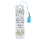 Bookmark with Tassel - Sweet Friendship Proverbs 27:9 (order in 6's)