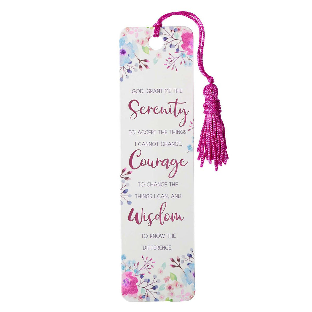 Bookmark with Tassel - Serenity Prayer (order in 6's)