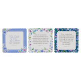 101 Bible Verses For Teachers Purple Scripture Cards in a Tin