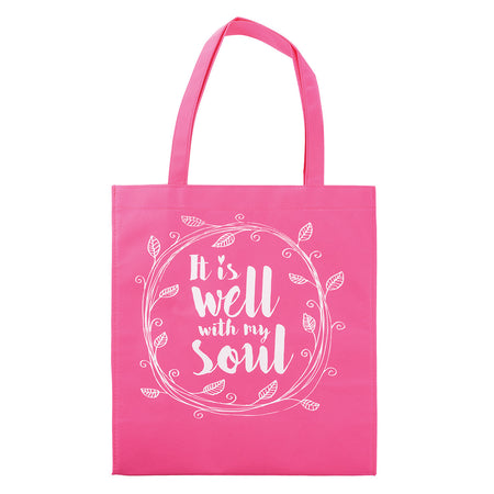 Be Still and Know Shopping Tote Bag - Psalm 46:10