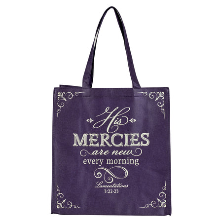 All Things are Possible Green Shopping Tote Bag - Matthew 19:26