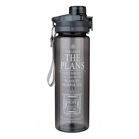 Mercy Hazy Teal Stainless Steel Water Bottle