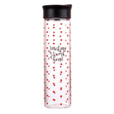Teaching Is a Work of the Heart Glass Water bottle