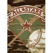 Greeting Card - Pack of 6 Happy Birthday - Baseball