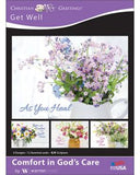 Boxed Card - Get Well, Comfort in God's Care