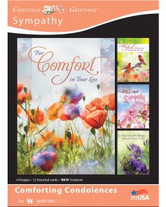 Sympathy Card Assortment: Calligraphy (12 Boxed Cards)