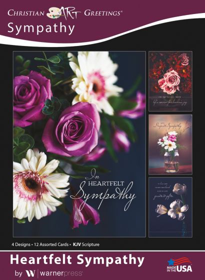 Boxed Card - Sympathy : Heartfelt Sympathy