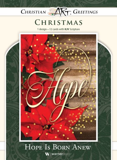 Boxed Card -Christmas Cards - Country Christmas - 12 Cards with KJV Scripture - Assorted Boxed Greeting Cards