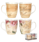 Mr and Mrs Mug - Set of 2