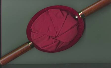 Burgundy Offering Bag - KI Gifts Christian Supplies