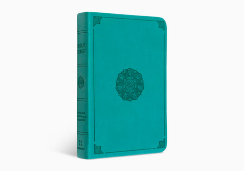 ESV VALUE COMPACT BIBLE - TruTone, Turquoise, Emblem