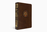 ESV The Biggest Story Holy Bible for Kids TruTone®, Brown, Living Hope Design, Thumb Indexed