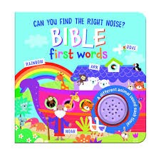 ROUND BUTTON SOUND BOOK - BIBLE FIRST WORDS