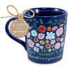 Floral Flourish Mug - Bless Protect Peace