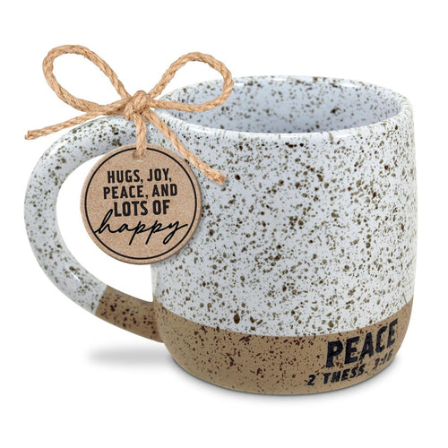 Speckled stone Mugs - Peace