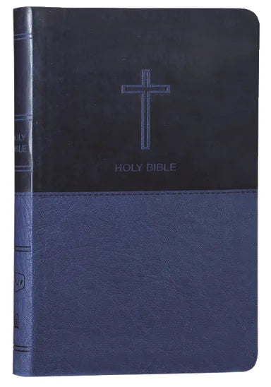 NKJV End-Of-Verse Reference Bible Compact Large Print Black (Red Letter Edition)