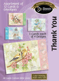 Boxed Cards: Thank You, Pretty Birds: Scripture