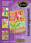 Boxed Cards: Encouragement, Love Crosses And Flowers