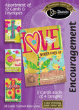 Boxed Cards: Encouragement, Love Crosses And Flowers