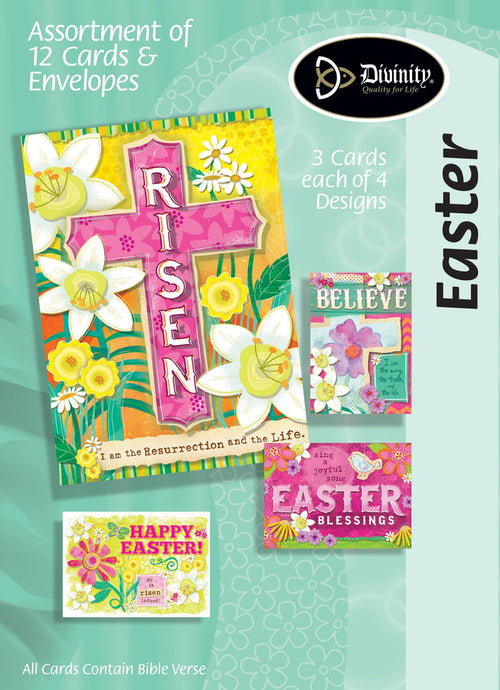 Boxed Cards: Easter, Brights Risen
