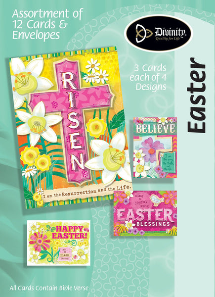 Boxed Cards: Easter, Brights Risen