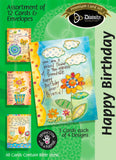 Boxed Cards: Happy Birthday, Flowers
