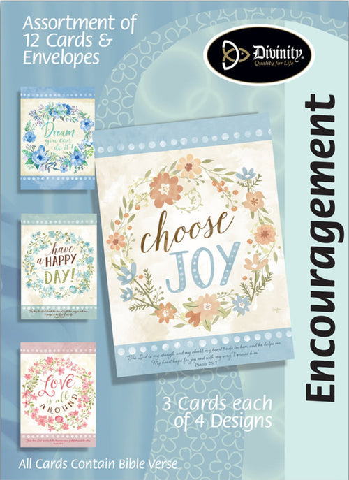 Boxed Cards: Inspiration, Flower Wreaths