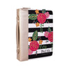 Divine Details: Bible Cover - Black & White Floral