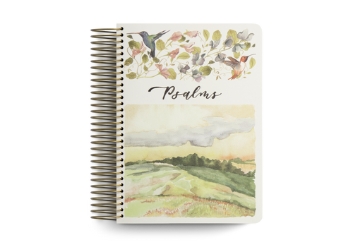 ESV Scripture Journal, Spiral-Bound Edition: Psalms (Artwork by Ruth Chou Simons)