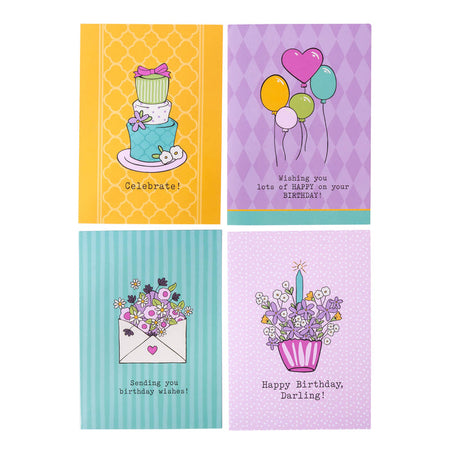 Boxed Greeting Cards: 12CT Sympathy - Peach Flowers