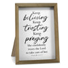 TABLETOP KEEP BELIEVING TRUSTING PRAYING
