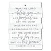 Medium Stacked Wood Wall Plaque -The Blessing