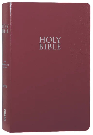 NIV Holy Bible Soft Touch Edition Black (Black Letter Edition)