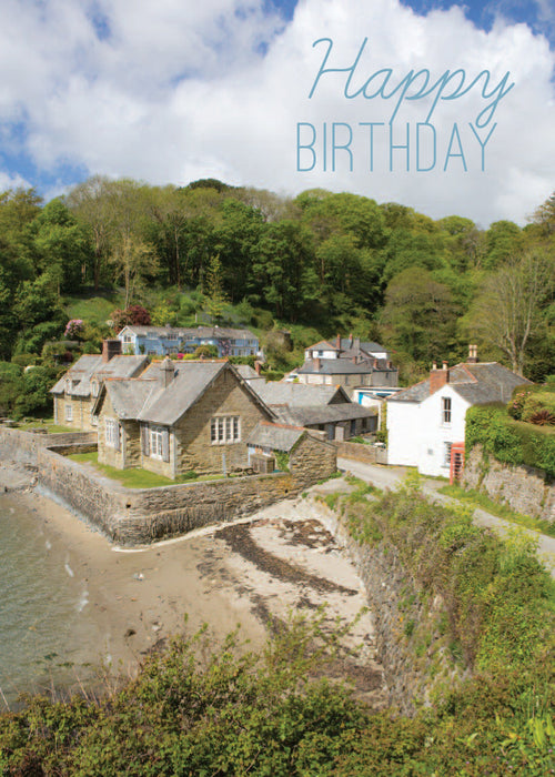Birthday Card - Durgan Cornwall  (Order in 6)