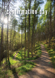 Confirmation Card - Woodland Pathway  (Order in 6)