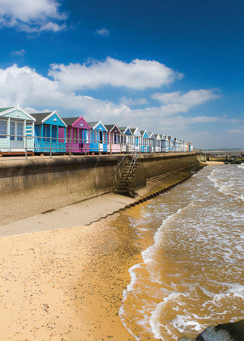 Blank Card - Southwold Beach Huts  (Order in 6)