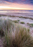Blank Card - Beach At Alnmouth  (Order in 6)