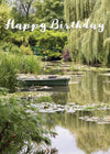 Birthday Card - The Lake At Giverny  (Order in 6)