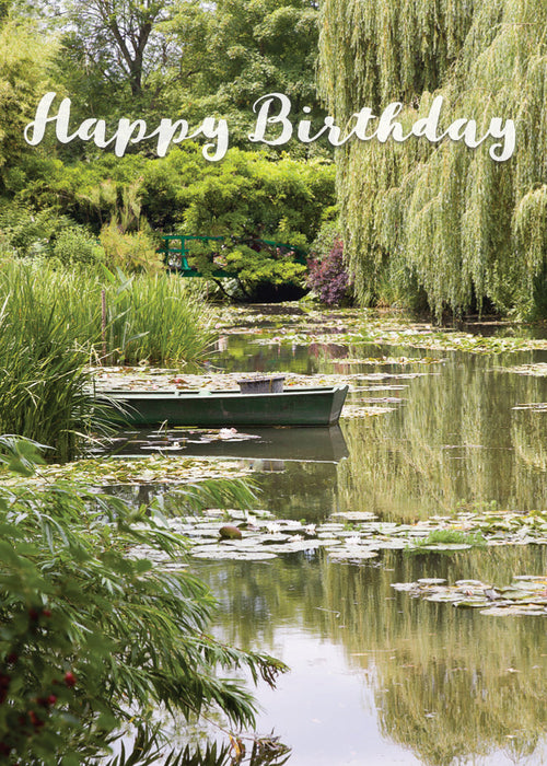 Birthday Card - The Lake At Giverny  (Order in 6)