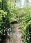 Blessing Card - Cornish Stream  (Order in 6)