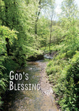 Blessing Card - Cornish Stream  (Order in 6)