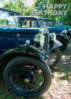 Birthday Card - Austin 7 Line Up  (Order in 6)