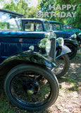 Birthday Card - Austin 7 Line Up  (Order in 6)