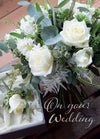 Wedding Day Card - Bouquet Buttonhole  (Order in 6)