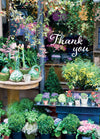 Thank You Card - Parisian Florist Shop  (Order in 6)