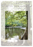 Sympathy Card - Trees/Peaceful Stream  (Order in 6)