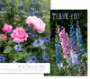 Notecard Wallet - Delphinium/Roses (10 cards)