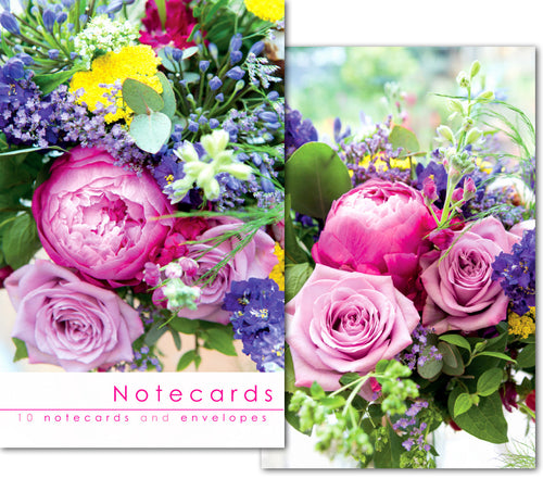 Notecard Wallet - Paeony/Rose (10 cards)